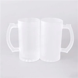 Klart sublimation glas krus